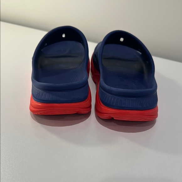 Hoka Women's Athletic Slides - Navy and Red - Picture 4 of 5